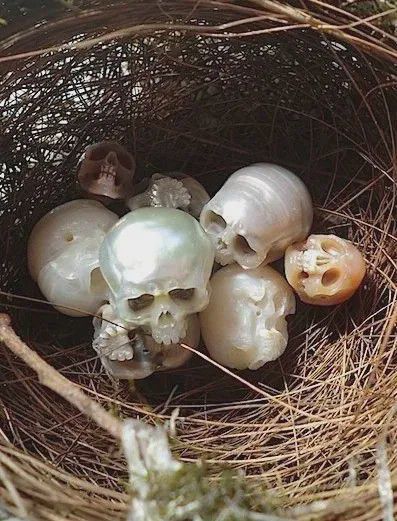 用彩宝作核的雕刻珍珠99%的人没见过！！(图11)