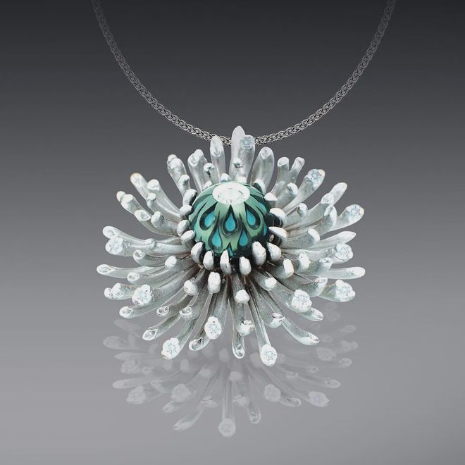 用彩宝作核的雕刻珍珠99%的人没见过！！(图7)