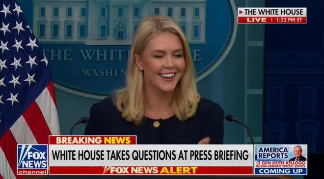 被问美方对李在明当选韩国总统有何表态白宫新闻秘书在记者会上陷入尴尬(图1)