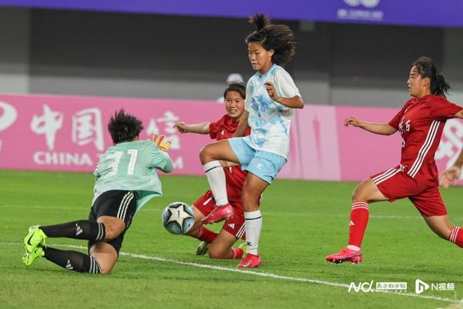 十五运会U16女足赛广东队全胜进八强主教练：必须进四强(图2)