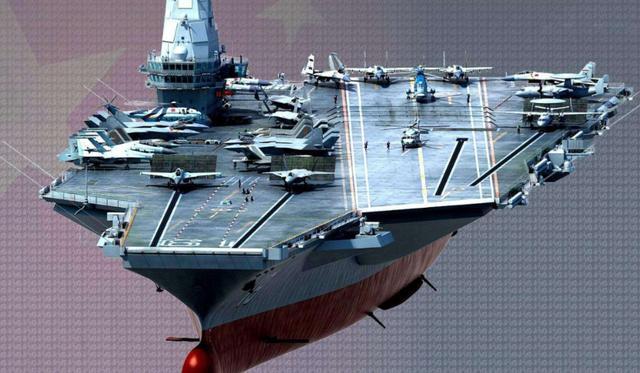 美媒拿到消息:004核航母动工全面压过福特级?国防部1句话概括(图1)