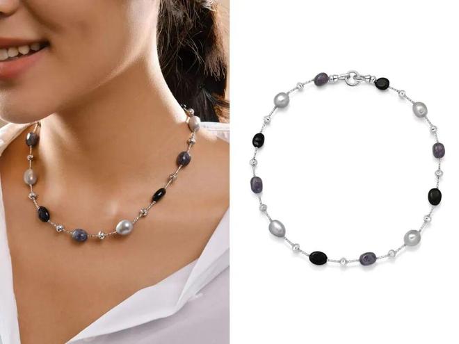 秋冬穿毛衣别忘这一步！珍珠毛衣链让普通穿搭“显贵”3倍(图25)