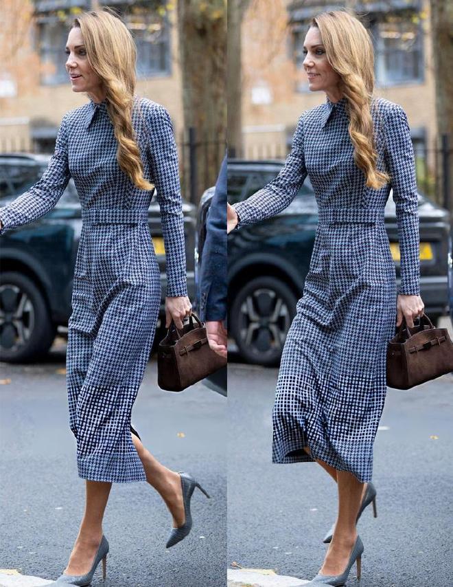 英国凯特王妃6套穿搭封神王室时尚教科书！普通人直接抄不出错(图9)