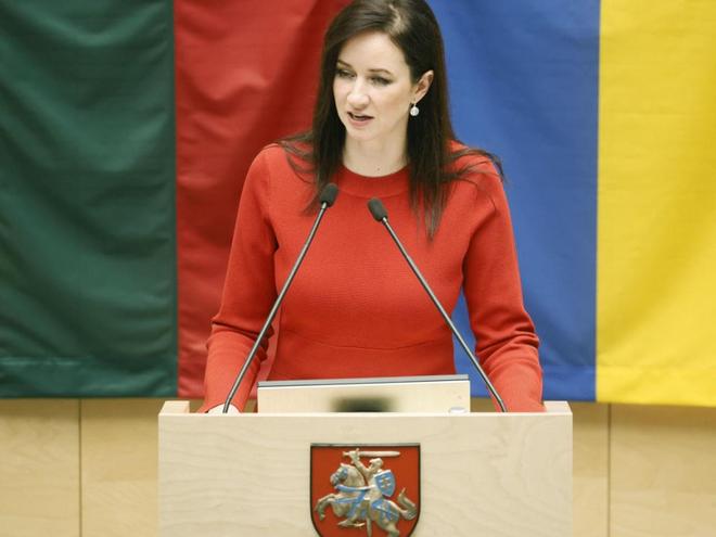 撞上火车头！立陶宛新总理认怂：美台承诺全是假我们栽惨了(图1)